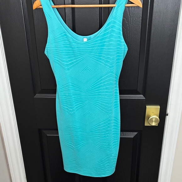 Xhilaration Turquoise Mini Dress - Picture 4 of 4